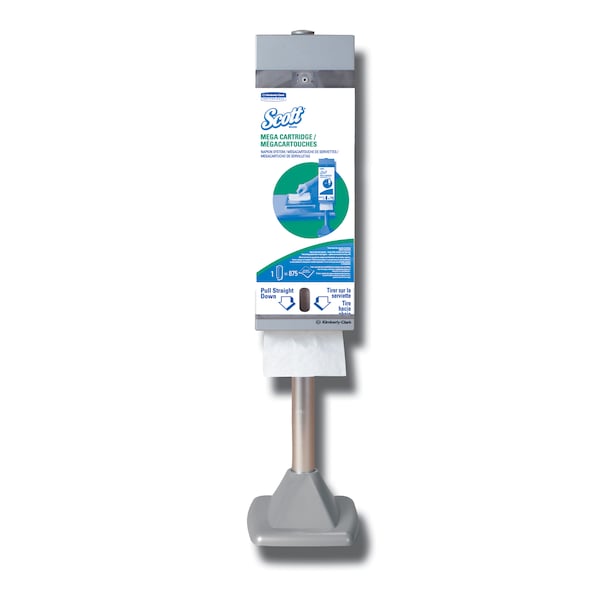 Kimberly-Clark Professional Mega Cartridge Napkin Box Dispos Paper 875 Npk/Pk 6/Cs - 98908