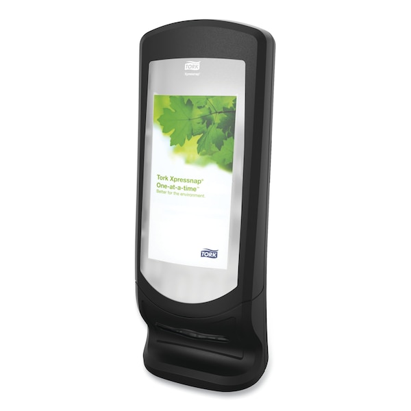 Tork Tork Xpressnap Stand Napkin Dispenser Black N4, Upright Design, Signature Range, 24.5 x 9.25 x 9.25 - TRK6332000