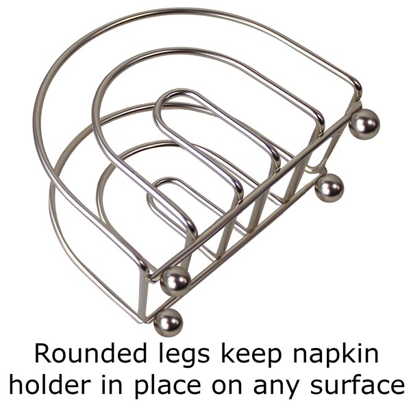 Blue Donuts Blue Donuts Satin Nickel Napkin Holder - BD3931142