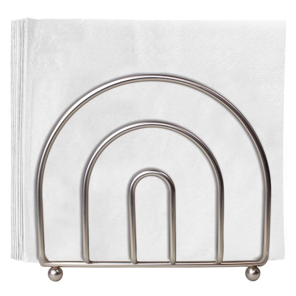 Blue Donuts Blue Donuts Satin Nickel Napkin Holder - BD3931142