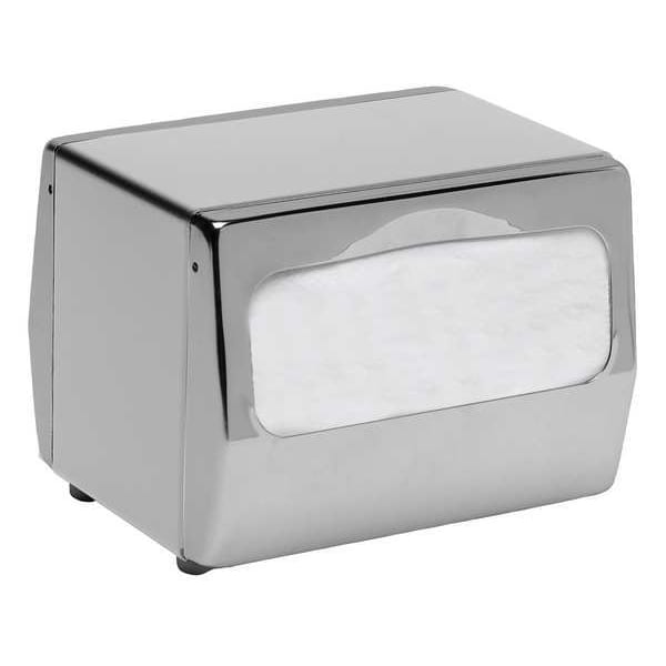 Zoro Select Steel, Color Black, Chrome, 170, Dispenser - H4001XCGR
