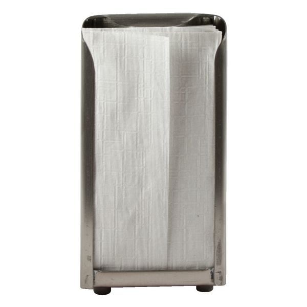 Zoro Select Steel, Color Chrome, 150, Napkin Dispenser - H900XGR