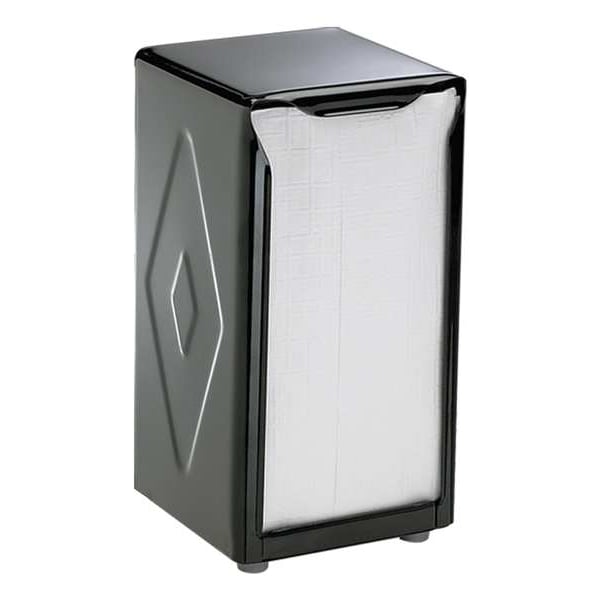 Zoro Select Steel, Color Black, 150, Napkin Dispenser - H900BKGR