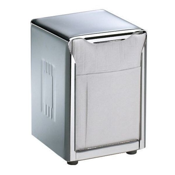 Zoro Select Steel, Color Chrome, 150, Napkin Dispenser - H985X