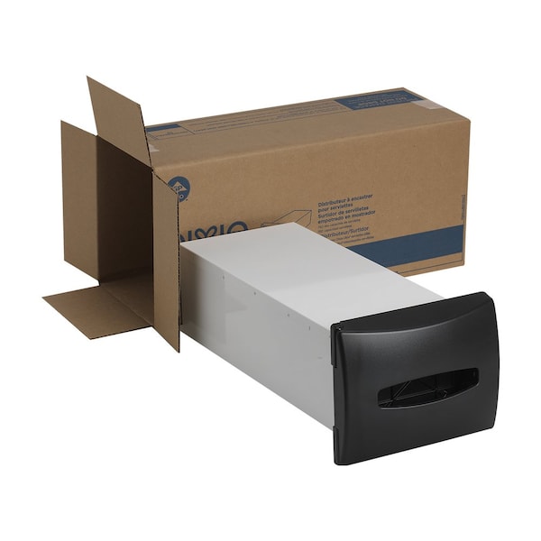 Dixie Napkin Disp, 7 1/4 in, Black, 18 in, 54314 - 54314