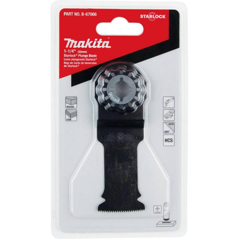 Cuchilla de inmersión Starlock de 1-1/4 pulgadas, 18 TPI - B-67066