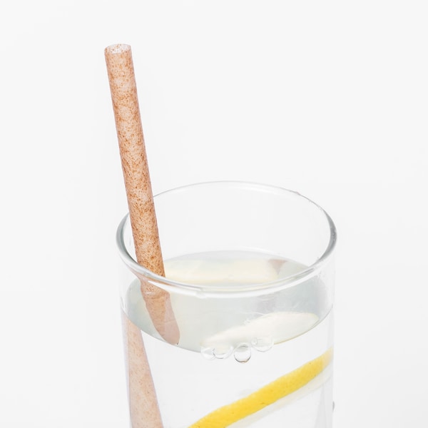 Greenprint Greenprint Agave Based Natural Agave Wide 8.25" Standard Straw, Paper Wrapped 1,200 ct - JNA21W