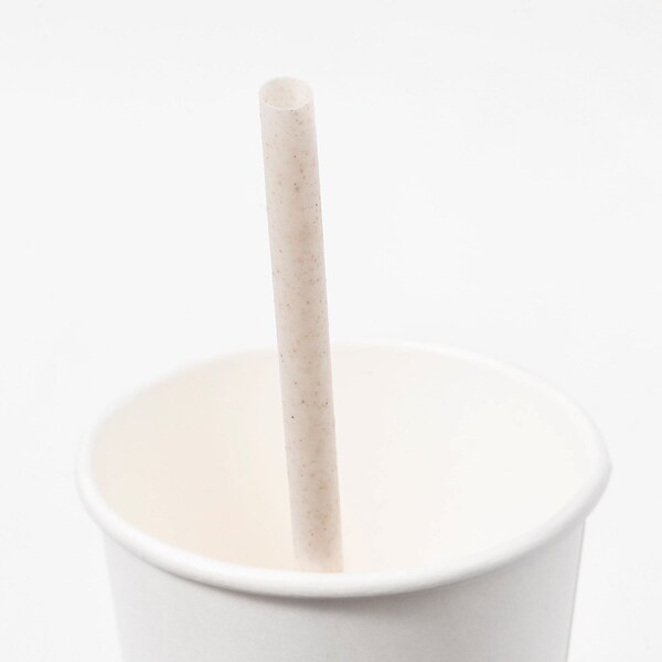 Greenprint Greenprint HoCo Agave Boba 10" Straw, Paper Wrapped, 700 ct - BTPHA21W