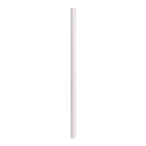 Aardvark 7.75" White Giant Paper Straws 2800 PK - 61500210