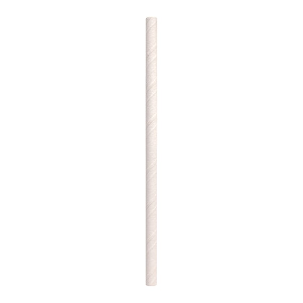 Aardvark 5.75" White Cocktail Paper Straws 7000 PK - 61500204
