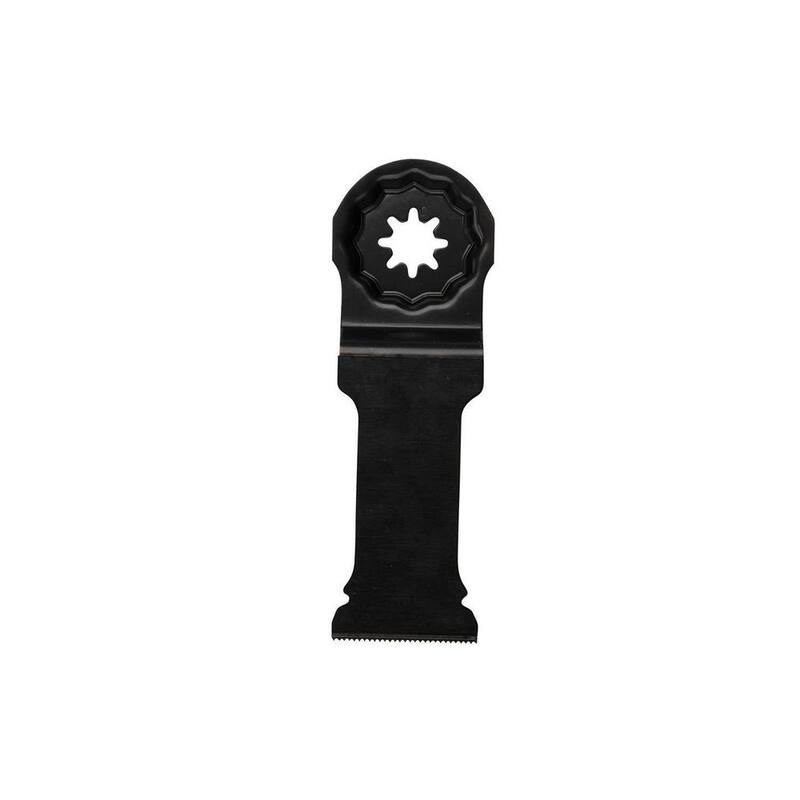 Herramienta Multifuncional Oscilante Makita StarlockPlus de 1-1/4 pulgadas de metal duro con dientes de carburo de tungsteno para corte de metales - E-08492