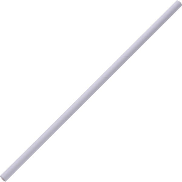 Genuine Joe Paper StrawsWhite Box of 500 - GJO58946