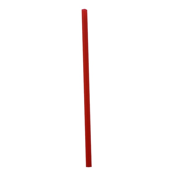 Boardwalk Wrapped Giant Straws, 7.75 in., Polypropylene, Red, 7200PK - BWKGSTW775RD