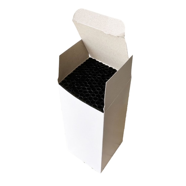 Boardwalk Wrapped Giant Straws, 7.75 in., Polypropylene, Black, 7200PK - BWKGSTW775BK