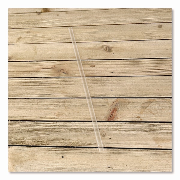 Boardwalk Jumbo Straws, 7.75 in., Polypropylene, Clear, 12500PK - BWKJSTUW775CLR