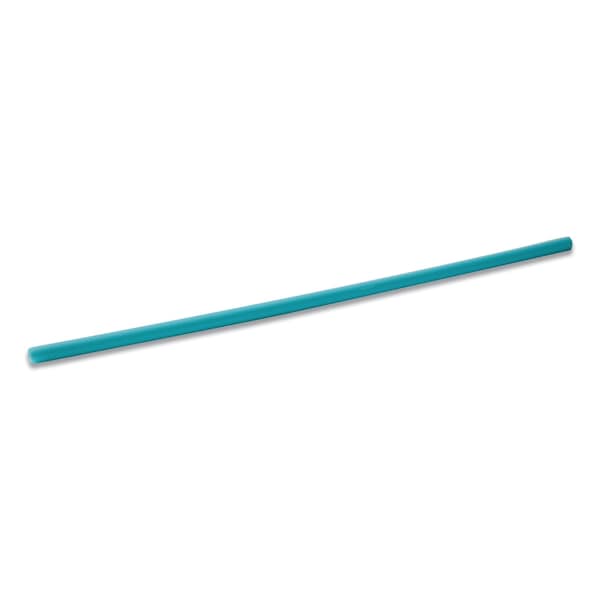 Phade Marine CA/MD Biodegradable Straws, 10.25", Ocean Blue, Wrapped, PK2000 PK - 511179