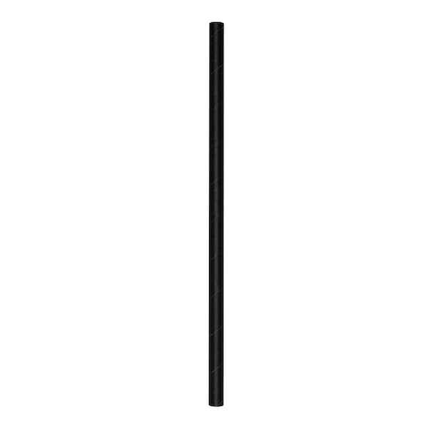 Aardvark 7.75" Black Giant Paper Straws PK 2800 - 61620099