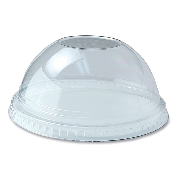 Fabri-Kal Kal-Clear/Nexclear Drink Cup Lids, Fits 5 oz to 24 oz Cups, Clear, 1000PK - 9508058