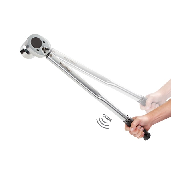 Tekton 3/4 Inch Drive Micrometer Torque Wrench (50-300 ft.-lb.) - 24350