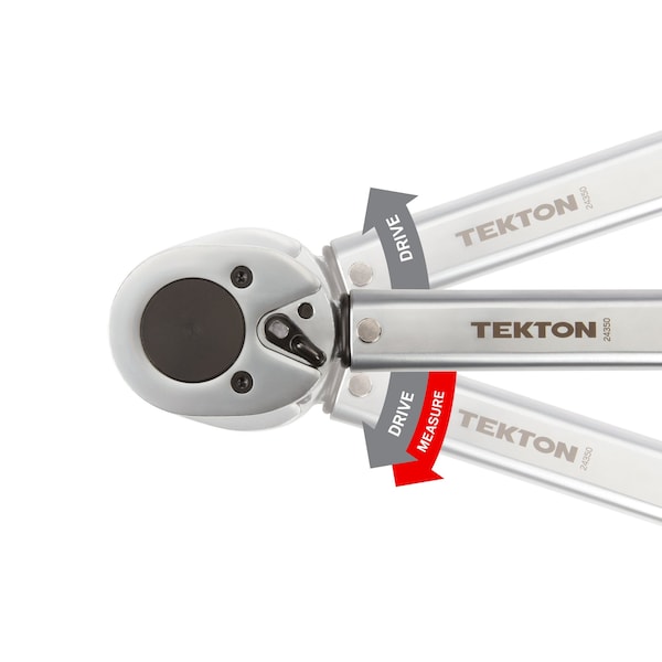 Tekton 3/4 Inch Drive Micrometer Torque Wrench (50-300 ft.-lb.) - 24350