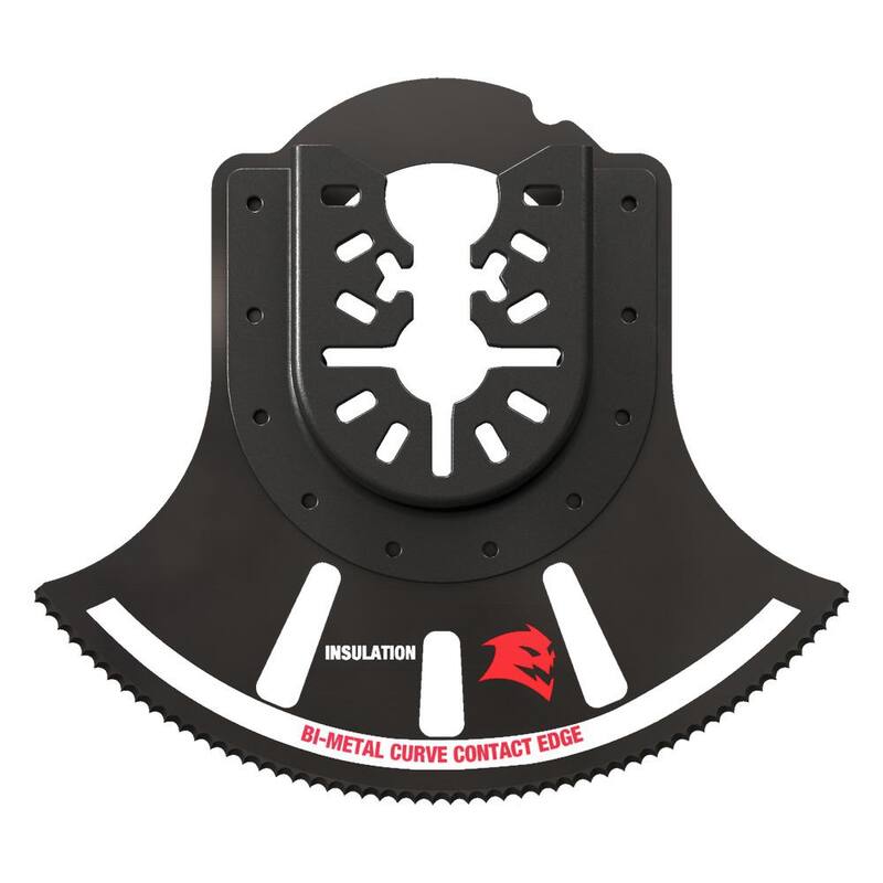 DIABLO 3-1/2 pulgadas Hoja Oscilante de Ajuste Universal Bi-Metal para Aislamiento - DOU350RI