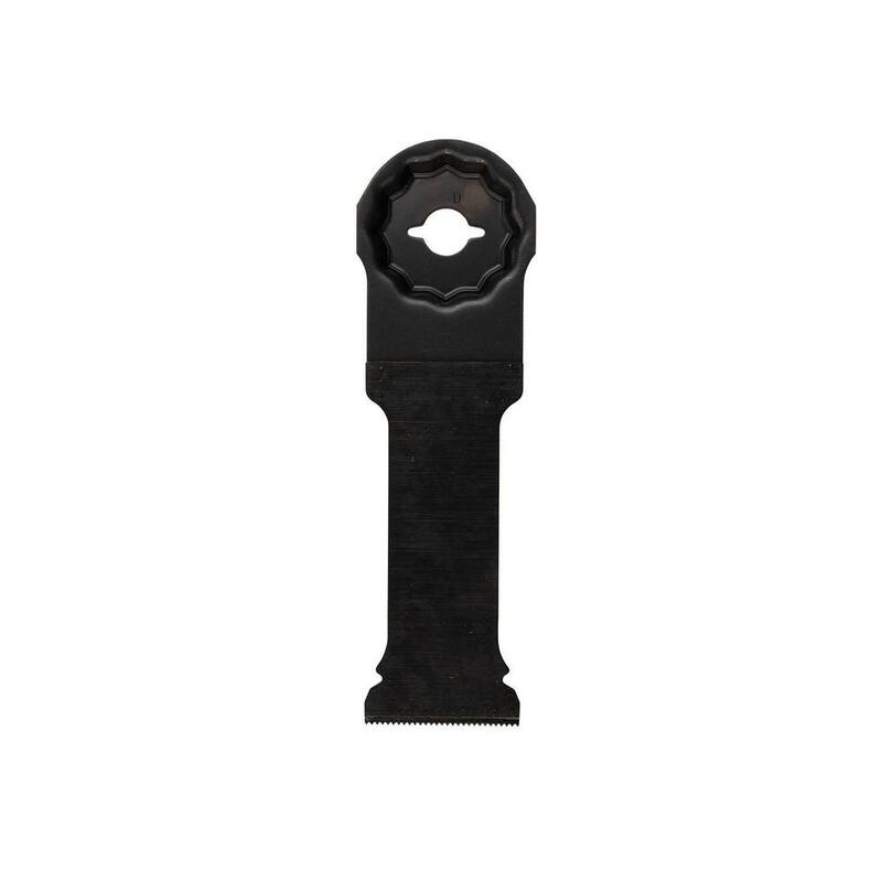 Herramienta multiusos oscilante Makita StarlockMax de 1-1/4 pulgadas de metal duro con dientes de carburo de tungsteno y hoja de corte para metales - E-08567