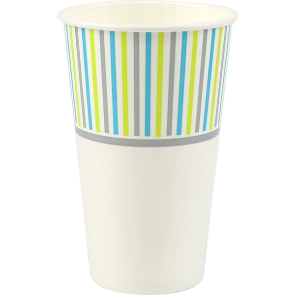 Genuine Joe Cup, Cold, Paper, 16Oz, 50Pk 50PK - GJO03163