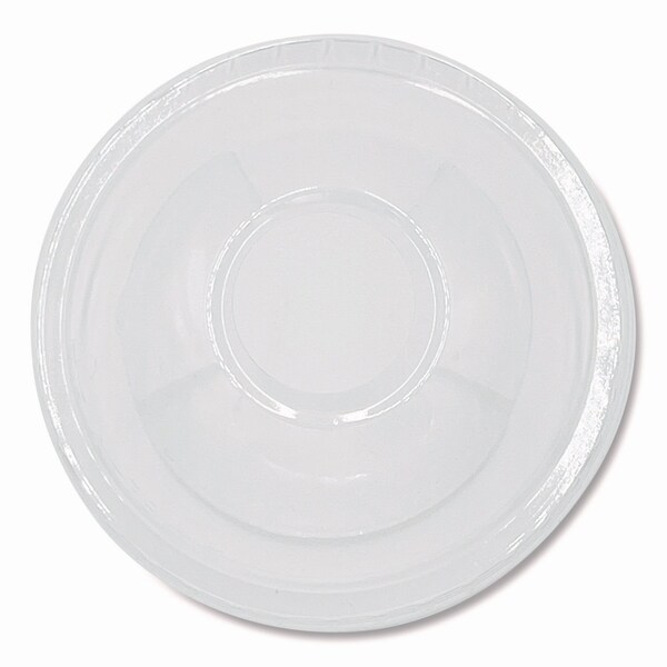 Boardwalk PET Cold Cup Dome Lids, Fits 9 oz to 10 oz PET Cups, Clear, 100PK - BWKPET910DOMEPK