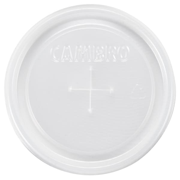 Cambro Disposable Lid fits Dine 6 oz. Swirl Tum - EACLST6190