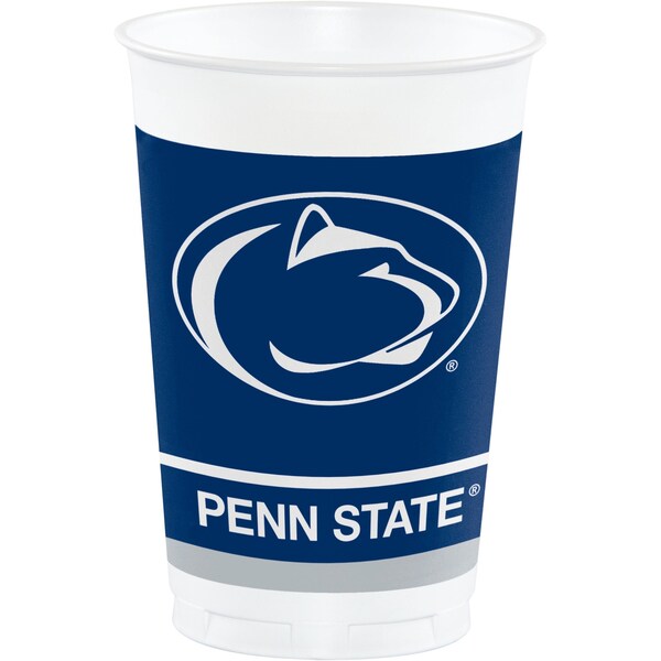 Ncaa 20 oz Penn State University Plastic Cups PK96, 96PK - 374729