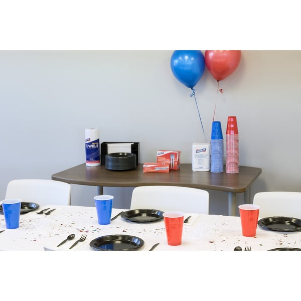 Genuine Joe Plastic Party Cups16OzRed, PK1000 - GJO11251CT