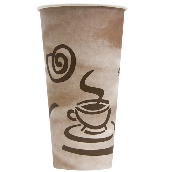 Empress Paper Hot Cup, 20oz., Stock Print, PK500 - EHC20-P