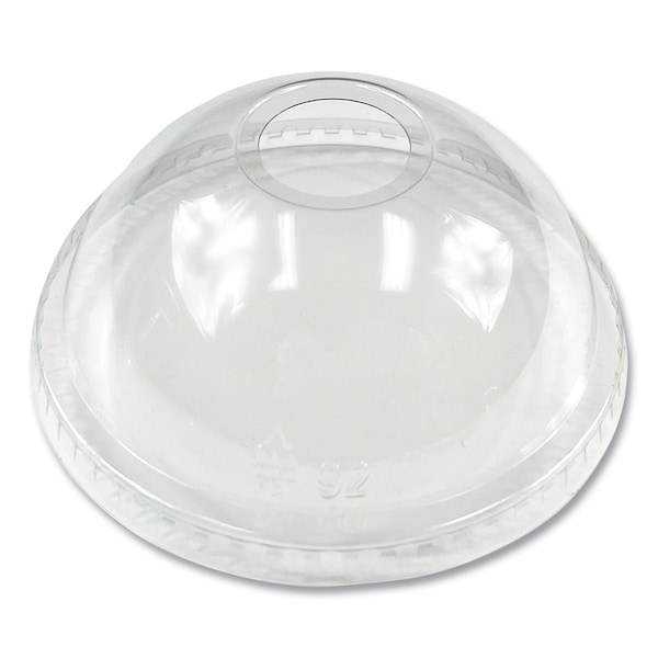 Boardwalk PET Cold Cup Dome Lids, Fits 9 oz Squat/12 oz PET Cups, Clear, 1000PK - BWKPET912DOME