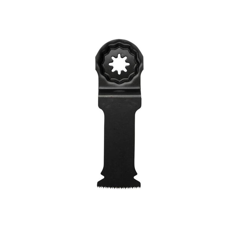 Makita StarlockPlus: Herramienta Oscilante Multiusos de 1-1/4 pulgadas, hoja curva para corte de madera de acero de alto carbono - E-08486