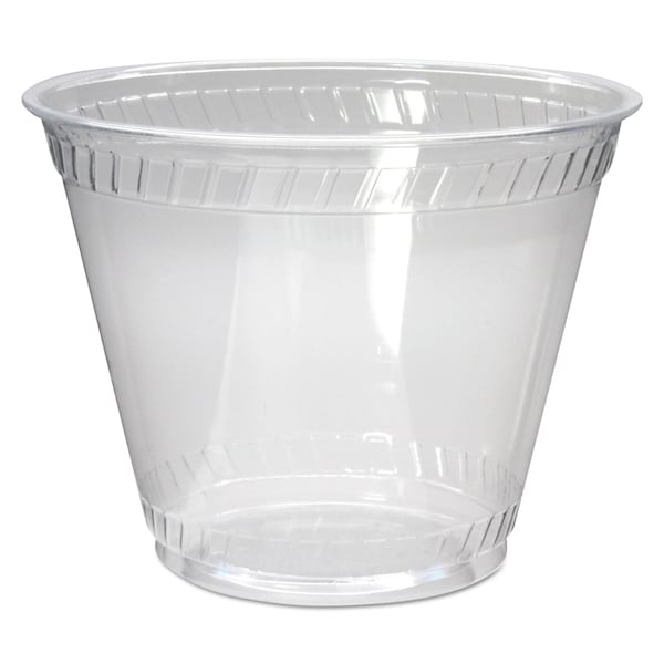 Fabri-Kal Greenware Cold Drink Cups, Old Fashioned, 9 oz, Clear, PK1000 - 9509100