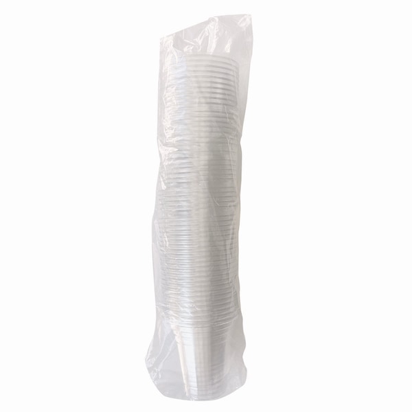 Boardwalk Clear Plastic PET Cups, 14 oz, 50PK - BWKPET14PK