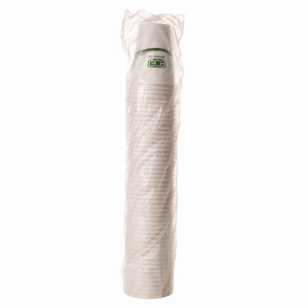 Eco-Products GreenStripe Renewable & Compostable Hot Cups - 16 oz., PK1000 - EP-BHC16-GS