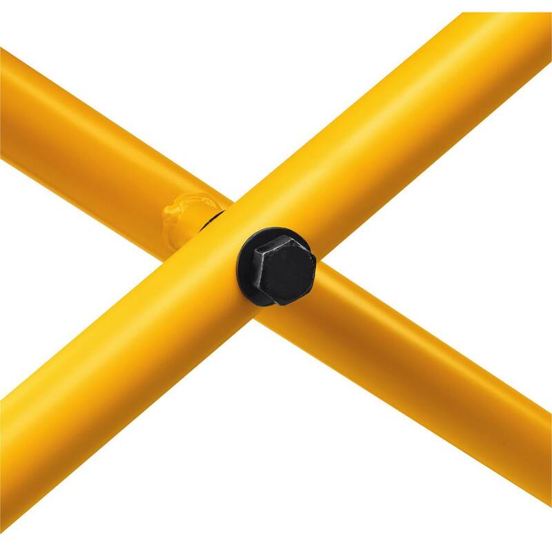 Soporte de sierra ingletadora rodante de 32-1/2 pulg. x 60 pulg. con capacidad de 300 lbs. - DWX726 de DEWALT