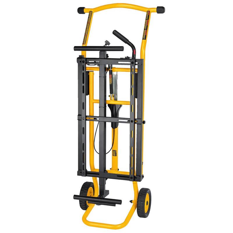 Soporte de sierra ingletadora rodante de 32-1/2 pulg. x 60 pulg. con capacidad de 300 lbs. - DWX726 de DEWALT