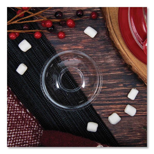 Dart Plastic Dome Lid, Fits 7 oz Foam Cups, Clear, 2500PK - DLR685
