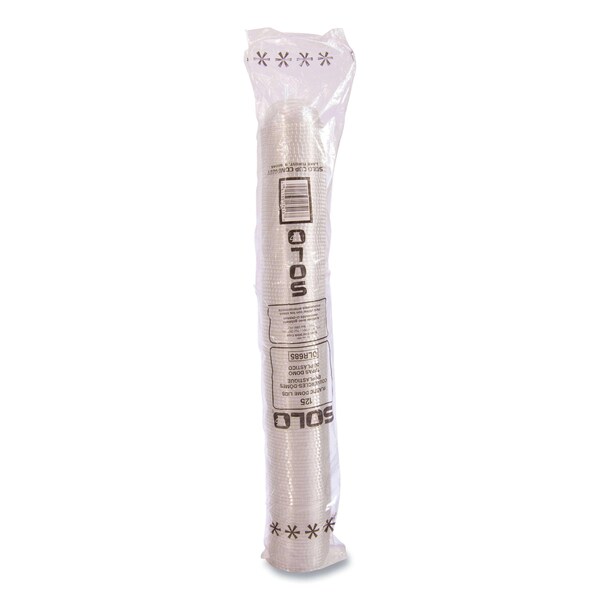Dart Plastic Dome Lid, Fits 7 oz Foam Cups, Clear, 2500PK - DLR685