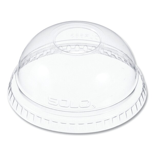 Dart Plastic Dome Lid, Fits 7 oz Foam Cups, Clear, 2500PK - DLR685
