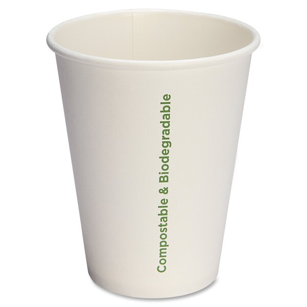 Genuine Joe Eco-Friendly Paper Cups12Oz, PK50 - GJO10215