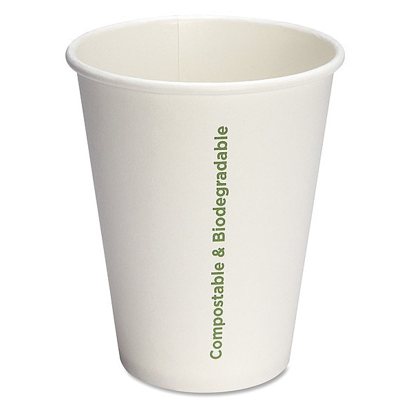 Genuine Joe Eco-Friendly Paper Cups12Oz, PK50 - GJO10215