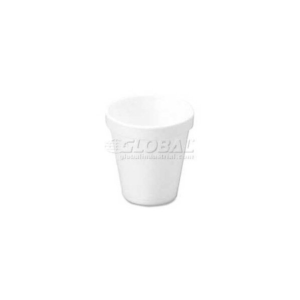 Dart Dart Foam Cups Hot/Cold Cups, 14 Oz., 1,000/Carton, White - DRC14J16