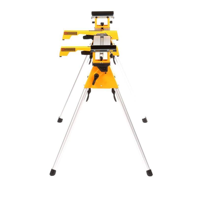 Soporte para sierra ingletadora compacta DEWALT de 29.8 libras con capacidad de 500 libras - DWX724
