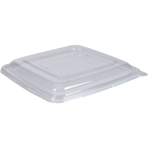 Abena Lids, To-Go Containers, For use with No 133214 & No 133215 Rectangular Trays, Clear, PET - 133216