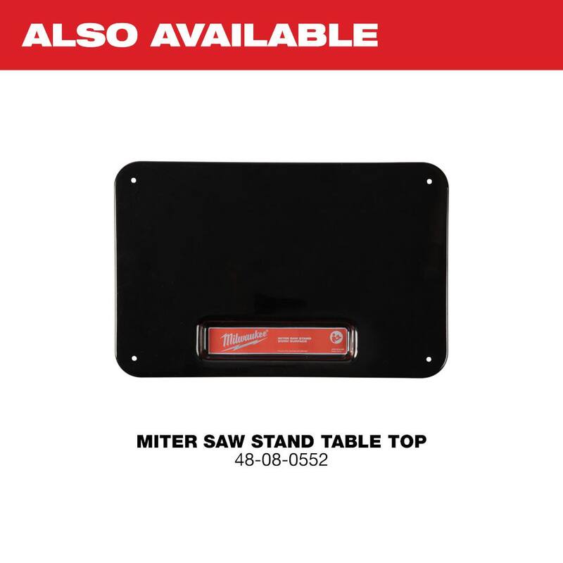 Soporte plegable para sierra ingletadora de Milwaukee - 48-08-0551