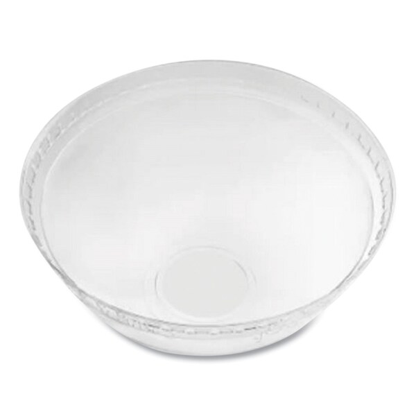Karat PET Lids, Dome Lid, Fits 12 oz to 24 oz Cold Cups, Clear, 1000PK - C-KDL626