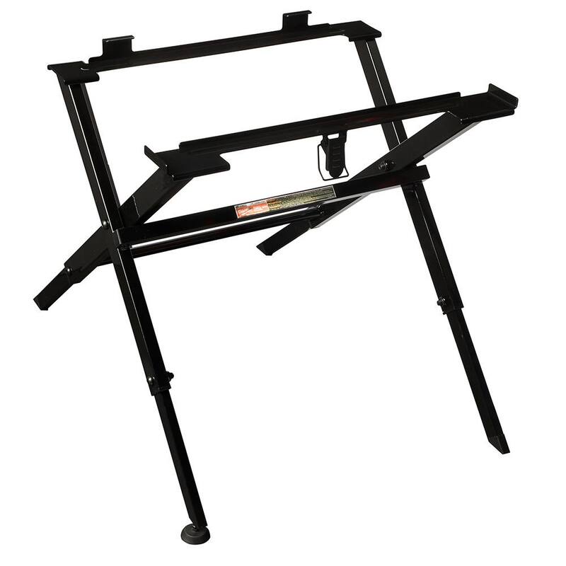 Soporte móvil universal y compacto para sierra de mesa plegable de Milwaukee 23.5 in. x 17.5 in. - 48-08-0561